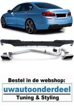 V8 Uitlaat Look Ombouw Set Diffuser Mat Zwart Voor Bmw 5 Ser, Verzenden