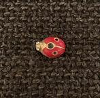 PIN - LIEVEHEERSBEESTJE - COCCINELLE - LADYBUG, Verzenden, Gebruikt, Dier of Natuur, Speldje of Pin
