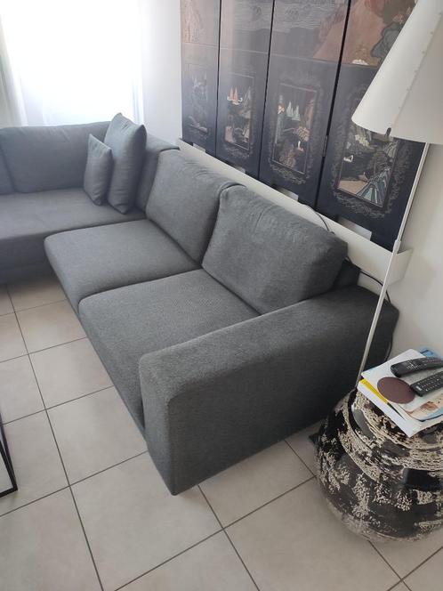 L-vormig woonkamermeubilair, Huis en Inrichting, Zetels | Zetels en Chaises Longues, Gebruikt, Driepersoons, 200 tot 250 cm, 75 tot 100 cm