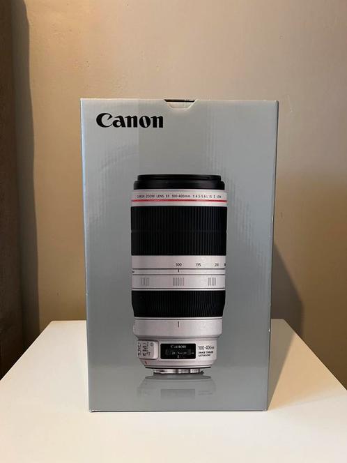 Canon Ef 100-400mm f4.5-5.6 L IS II, TV, Hi-fi & Vidéo, Photo | Lentilles & Objectifs, Comme neuf, Téléobjectif, Zoom