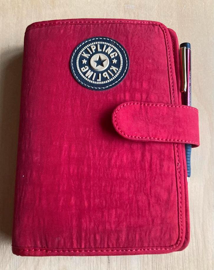 Kipling - Hervulbare agenda organizer, Diversen, Agenda's, Zo goed als nieuw, Ophalen of Verzenden
