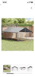 Hondenkennel met dak, Dieren en Toebehoren