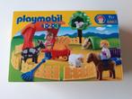 Playmobil 1.2.3 - Kinderboerderij, Comme neuf, Ensemble complet, Enlèvement ou Envoi