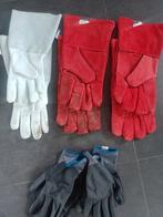Dikke handschoenen voor lassen, Dieren en Toebehoren, Paardrijkleding, Ophalen, Zo goed als nieuw, Heren