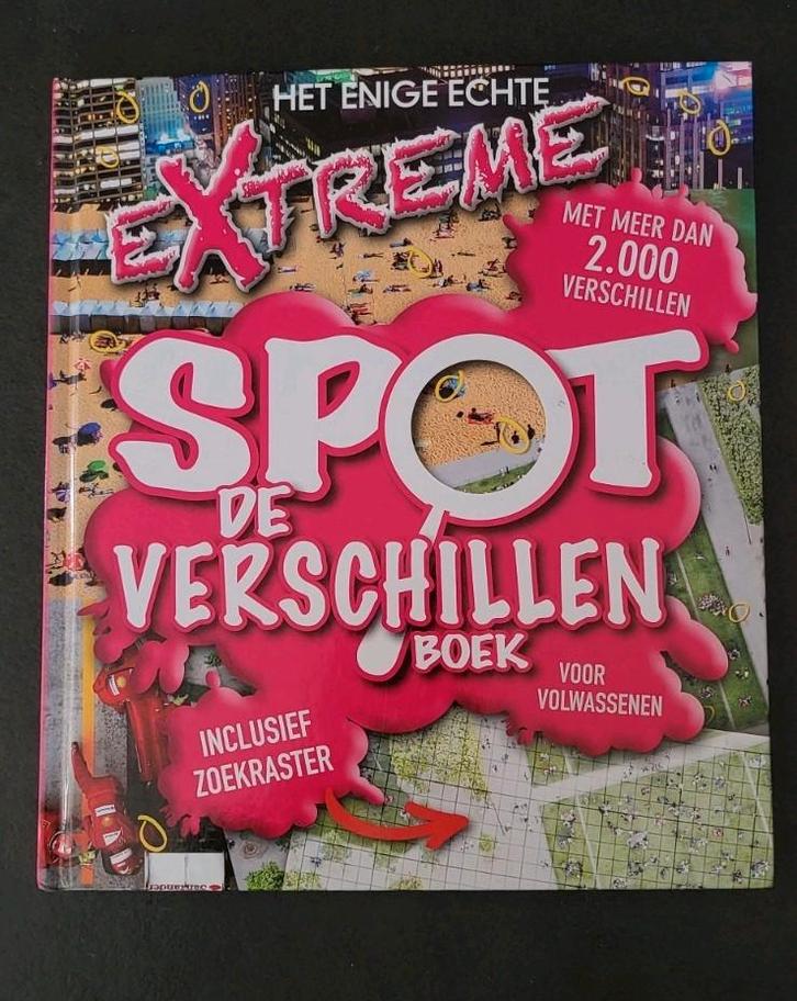 Het enige echte extreme spot de verschillen boek voor volwas, Boeken, Overige Boeken, Zo goed als nieuw, Ophalen of Verzenden