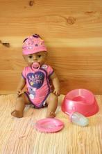 Baby born pop, donkere huid, Kinderen en Baby's, Speelgoed | Poppen, Ophalen of Verzenden, Gebruikt, Babypop