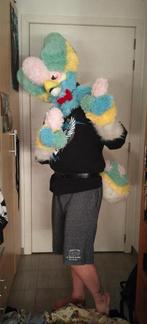 Fursuit Partial (Dino) Pastella (ENGLISH), Ophalen of Verzenden, Zo goed als nieuw