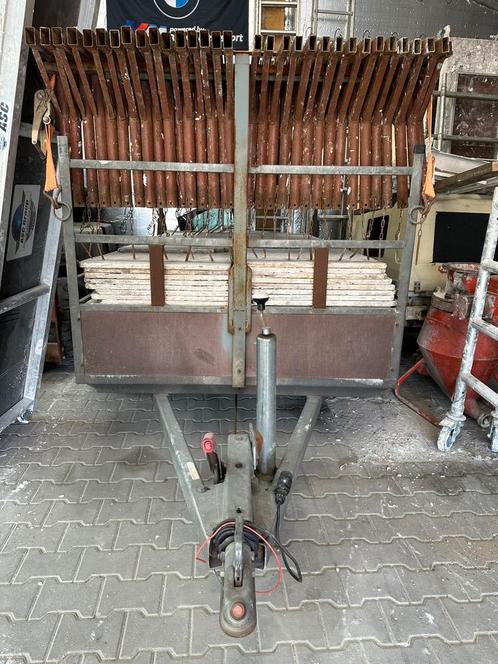 Stukadoors steiger 70m2 met Tandemasser, Doe-het-zelf en Bouw, Steigers, Gebruikt, Rolsteiger of Kamersteiger, Minder dan 2 meter
