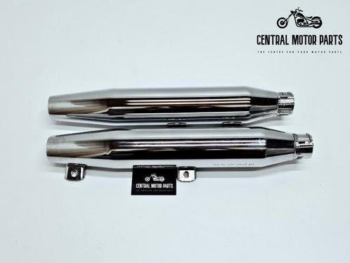 Chromen Dempers Softail 1986-1994, Motoren, Onderdelen | Harley-Davidson, Gebruikt, Ophalen of Verzenden
