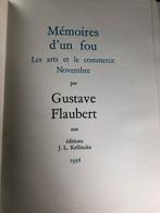 1958 - Flaubert - mémoires d'un fou, Comme neuf, Enlèvement