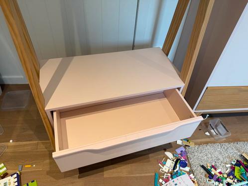 Kinder kleerkast+kapstok met lade + nachtkastje, Huis en Inrichting, Kasten | Kleerkasten, Zo goed als nieuw, 150 tot 200 cm, 50 tot 100 cm