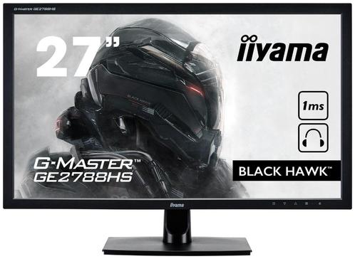 27" Monitor IIYAMA G-Master GE2788HS met 1ms reactietijd, Computers en Software, Monitoren, Gebruikt, DVI, HDMI, VGA, Ingebouwde speakers