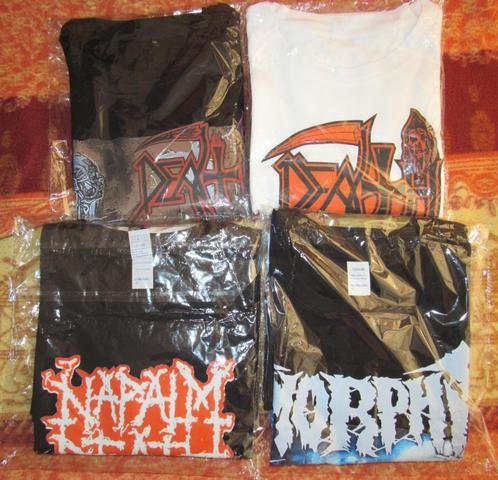 Death metal T-shirt (Death, Napalm Death, Amorphis), Kleding | Heren, T-shirts, Nieuw, Zwart, Ophalen