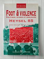 Heysel 85 : Foot & violence - Politique, stades et hooligans, Livres, Livres de sport, Serge Govaert, Utilisé, Enlèvement ou Envoi