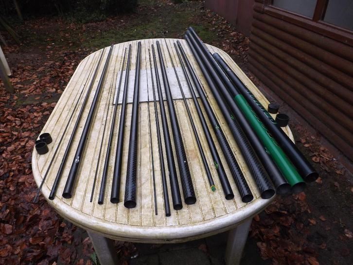 vaste hengel van SENSAS een POWER MATCH 10 m + 3 topsetten, Watersport en Boten, Hengelsport | Witvissen, Gebruikt, Vaste hengel