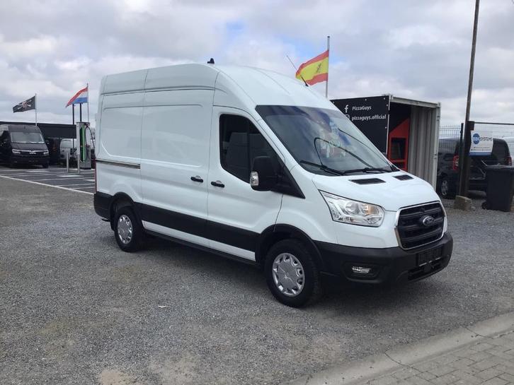 ford transit l2h3 130pk 2020 81000km full/option 16950e ex, Auto's, Bestelwagens en Lichte vracht, Bedrijf, Te koop, ABS, Achteruitrijcamera
