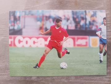 Photo de presse diables rouges Enzo Scifo, Enlèvement ou Envoi, Comme neuf