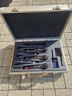 Set van 6 Sony Shure draadloze microfoons op statiefs/HF Wir, Muziek en Instrumenten, Ophalen, Gebruikt, Zangmicrofoon, Draadloos