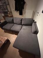 Grijze hoekzetel 3-zit, Maison & Meubles, Canapés | Sofas & Chaises Longues, Trois personnes, 200 à 250 cm, 125 à 150 cm, Comme neuf