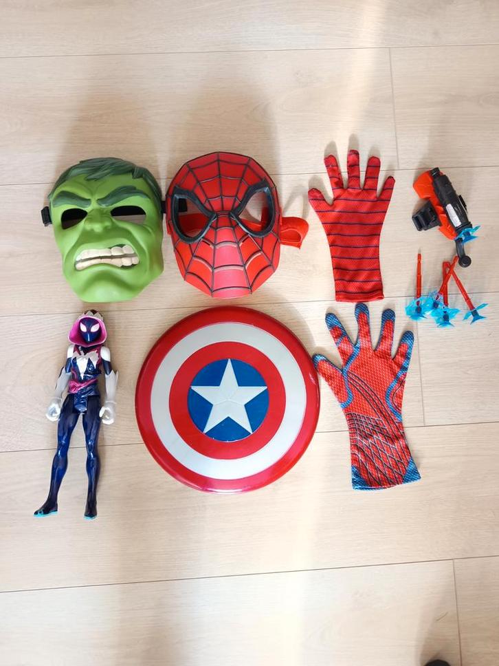 Speelgoed Marvel, Kinderen en Baby's, Speelgoed | Actiefiguren, Zo goed als nieuw, Ophalen