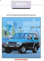 DAIHATSU FEROZA,  1990,  folder en foto's, Enlèvement ou Envoi, Comme neuf, Autres marques