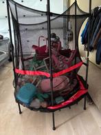 Trampoline voor binnen + speelgoed, Ophalen, Gebruikt, Puzzelen