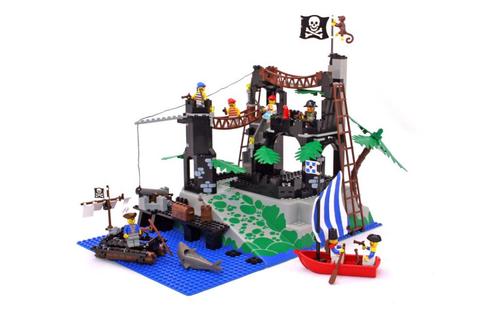 LEGO Piraten Pirates 6273 Rock Island Refuge TOP!!!, Enfants & Bébés, Jouets | Duplo & Lego, Comme neuf, Lego, Ensemble complet