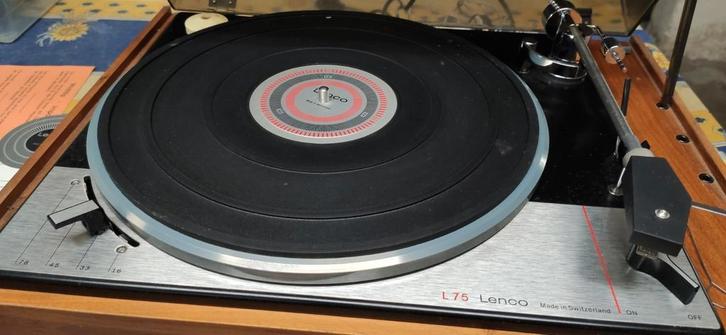 Lenco L75, Audio, Tv en Foto, Platenspelers, Gebruikt, Ophalen