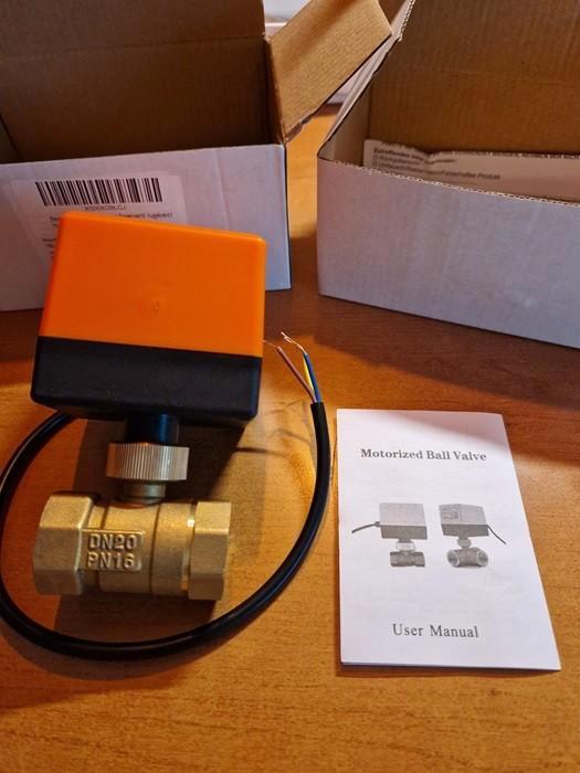 2-weg klep, kogelventiel, SWAWIS Elektrisch, Bricolage & Construction, Ventilation & Extraction, Comme neuf, Ventilateur et Extracteur