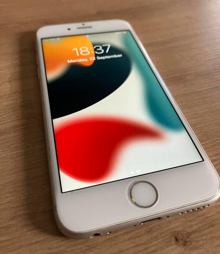 iPhone 6s wit, Telecommunicatie, Mobiele telefoons | Apple iPhone, Zo goed als nieuw, Zonder abonnement, Zonder simlock, iPhone 6S