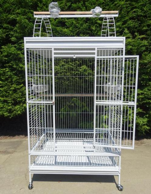 Cage pour perroquets de Macao, Animaux & Accessoires, Oiseaux | Cages & Volières, Neuf, Cage à oiseaux, Métal, Enlèvement ou Envoi