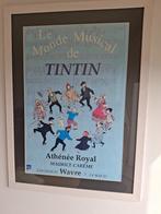 KUIFJE     TIN TIN      poster, Verzamelen, Ophalen, 1980 tot heden, Zo goed als nieuw, Prent
