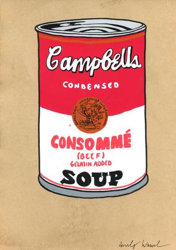 Andy Warhol Artwork beschikbaar voor biedingen