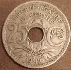 25 centimes France 1917, Enlèvement ou Envoi, Monnaie en vrac, France