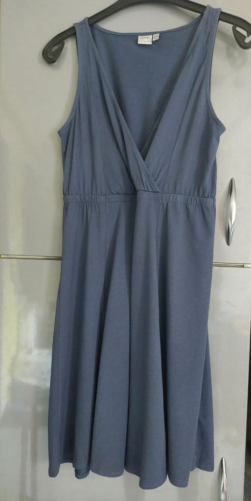 Robe Esprit taille XXL, Kleding | Dames, Jurken, Gedragen, Maat 46/48 (XL) of groter, Blauw, Onder de knie, Ophalen