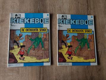 Kiekeboe - De Onthoofde Sfinx 4 a, 4b (zwarte bal) beschikbaar voor biedingen