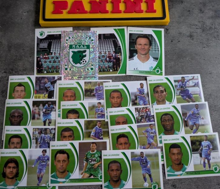 Panini football 2005 19X LA LOUVIERE voetbal stickers 2005, Hobby en Vrije tijd, Stickers en Plaatjes, Nieuw, Verzenden