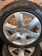 Originele Audi velgen met winterbanden 17 inch, 17 inch, Banden en Velgen, 225 mm, Winterbanden