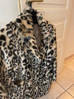 Bontjas in luipaardmotief nepbont, Kleding | Dames, Overige kleuren, Maat 42/44 (L), Gedragen, Ophalen