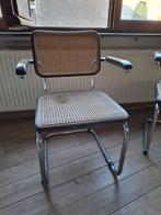 2 thonet stoelen met leuning S64, Huis en Inrichting, Ophalen, Gebruikt, Twee, Zwart