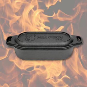 Gietijzeren Dutch Oven 1L Potato Cooker ovaal beschikbaar voor biedingen