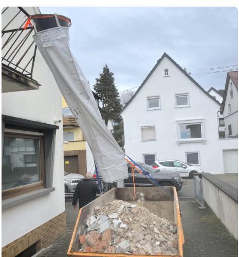 Puinkoker Stortslurf, Doe-het-zelf en Bouw, Gereedschap | Overige machines, Zo goed als nieuw, Ophalen