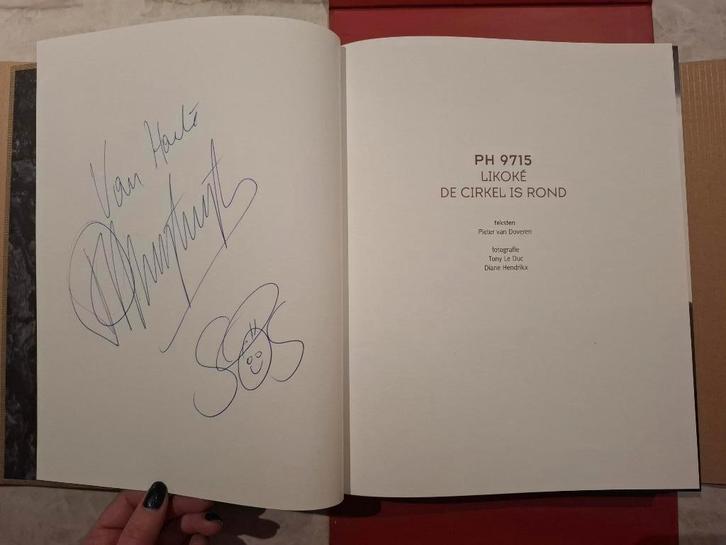 gesigneerde versie PH9715 boek, Boeken, Kookboeken, Nieuw, Europa, Ophalen