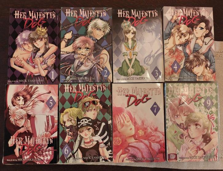 manga her majesty's dog, Boeken, Strips | Comics, Gelezen, Japan (Manga), Ophalen of Verzenden
