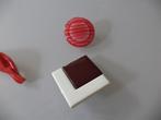 Lucite broche en haarspeld, Ophalen of Verzenden, Zo goed als nieuw, Minder dan 4 cm, Overige materialen