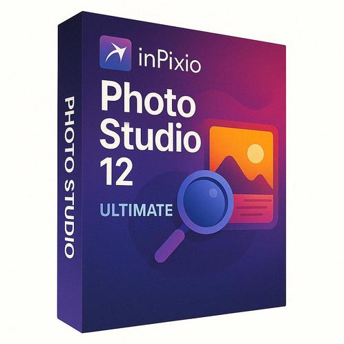 InPixio Photo Studio 12 Ultimate, Computers en Software, Navigatiesoftware, Nieuw, Ophalen
