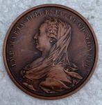 Medaille, Penning, Maria Theresia, Academie Royal Belges, Ophalen of Verzenden, Brons