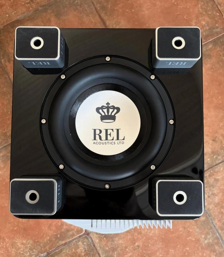 Caisson de basses REL T5x, TV, Hi-fi & Vidéo, Enceintes, Utilisé, Subwoofer, 120 watts ou plus, Autres marques, Enlèvement ou Envoi