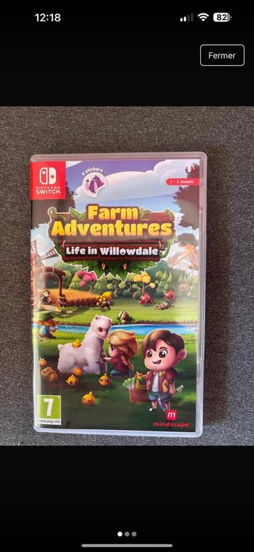 jeux switch farm advendtures:life in willowdale beschikbaar voor biedingen