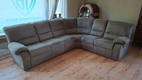 Comfortabel Ruime Hoekzetel, Huis en Inrichting, Zetels | Complete zithoeken, Gebruikt, Stof, Ophalen